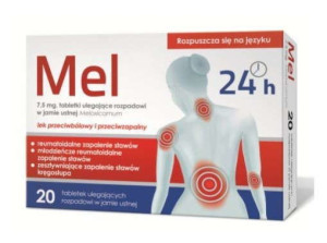 Mel 7,5mg x 20 tabletek ulegających rozpadowi w jamie ustnej