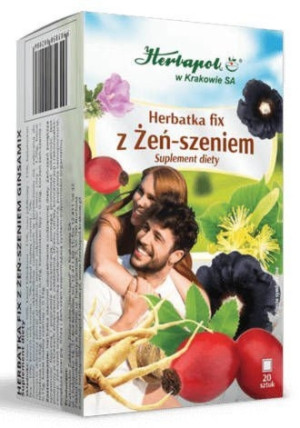 Herbatka z żeń-szeniem x 20 saszetek