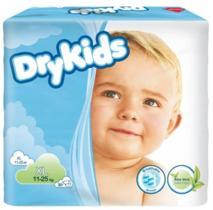 TENA Dry Kids XL (11-25 kg) x 30 sztuk