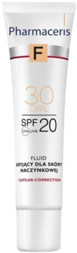 Pharmaceris F Capilar Corretion fluid SPF20 kryjący dla skóry naczynkowej opal 30 - 30ml