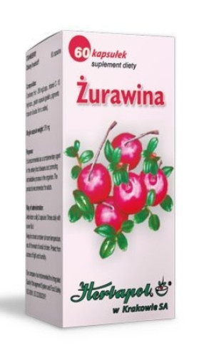 Żurawina x 60 kapsułek