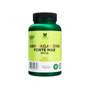Ashwagandha Forte Max x 60 kapsułek