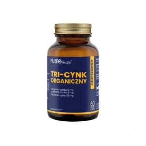 Pureo Health Tri-Cynk Organiczny x 60 kapsułek