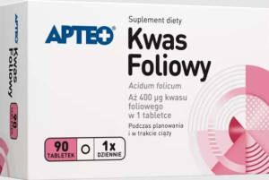 APTEO Kwas foliowy x 90 tabletek