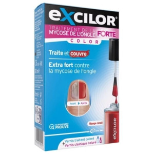 Excilor Forte Color lakier do paznokci leczniczy 30ml + 8ml