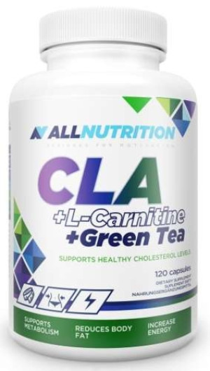 Allnutrition CLA + L-carnitine + Green Tea x 120 kapsułek
