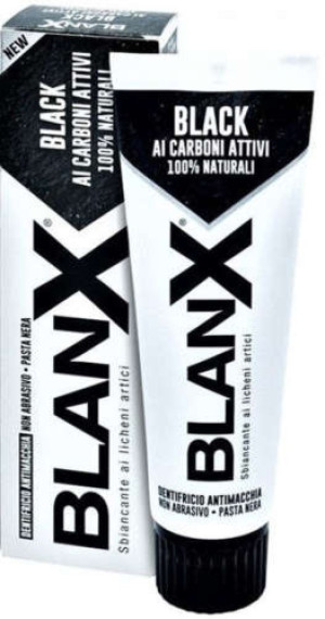 BLANX Black pasta wybielająca z aktywnym węglem 75ml