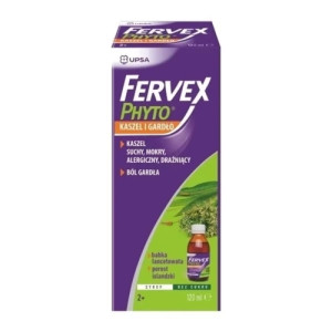 Fervex Phyto kaszel i gardło syrop 120ml