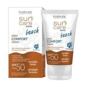FLOS-LEK Sun Care Derma Beach Krem Comfort do twarzy i ciała SPF50+ 50ml