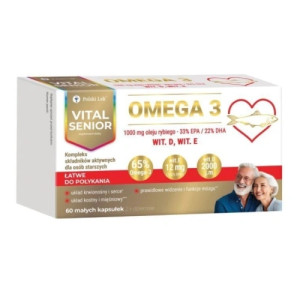 Vital Senior Omega 3 x 60 kapsułek