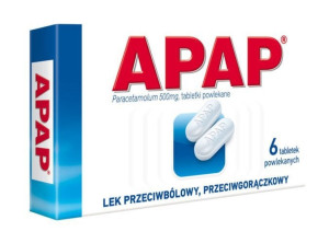 APAP 0,5 x 6 tabletek