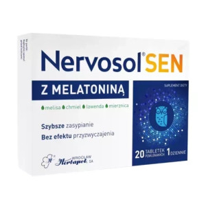 Nervosol Sen z melatoniną x 20 tabletek