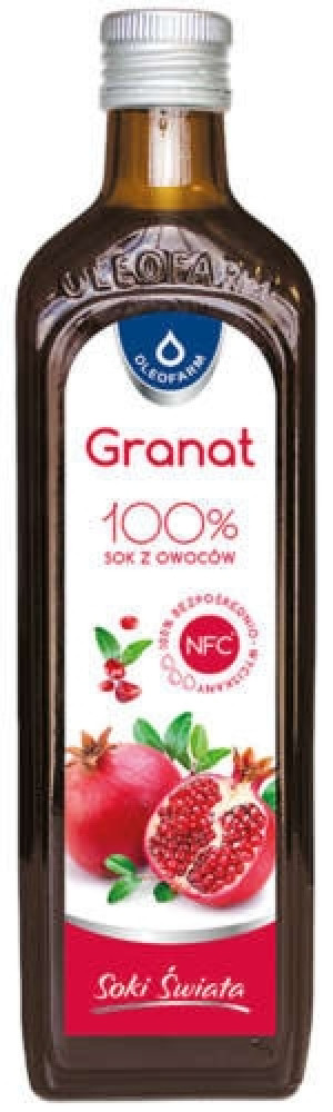 Granat 100% sok z owoców granatu 490ml