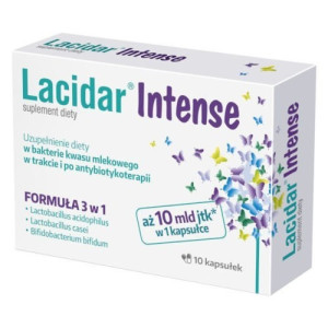 Lacidar Intense x 10 kapsułek