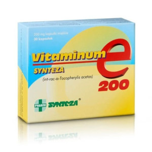 Vitaminum E 200mg x 30 kapsułek