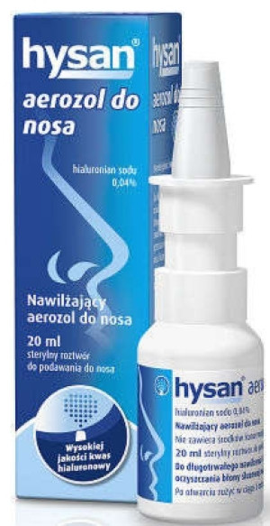 HYSAN aerozol do nosa 10ml