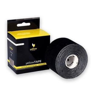 Taśma do kinesiotapingu 5cm x 5m (czarny) x 1 sztuka