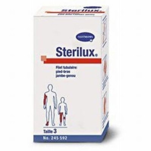 STERILUX Kompresy gazowe jałowe 17 nitek, 12 warstw 5 x 5cm x 3 szt.