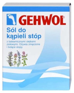GEHWOL Sól ziołowa do kąpieli z lawendą do stóp x 10 saszetek