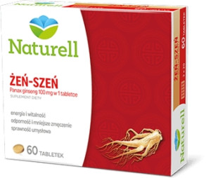 Żeń-szeń Ginseng 100mg x 60 tabletek