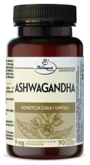 Ashwagandha x 90 kapsułek