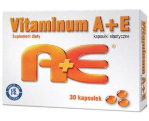 VITAMINUM A+E (2500+0,1) x 30 kapsułek