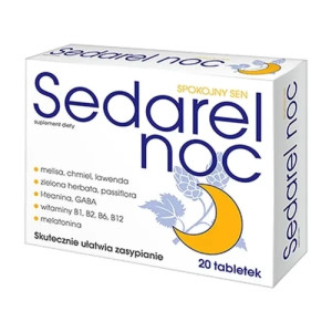 Sedarel Noc x 20 tabletek