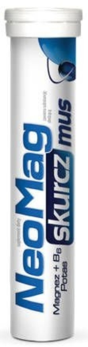 NEOMAG skurcz x 20 tabletek musujących