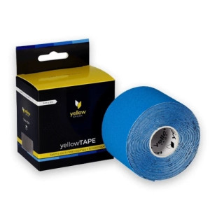 Taśma do kinesiotapingu 5cm x 5m (niebieski) x 1 sztuka