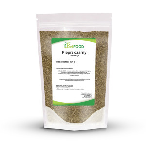 DeliFOOD Pieprz czarny mielony - 100g