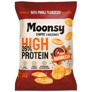 Moonsy Moonsy soczewicowe BBQ 60g