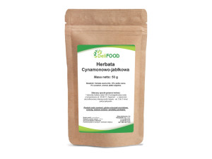 DeliFOOD Herbata Cynamonowo-jabłkowa 50g