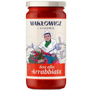 MAKŁOWICZ I SYNOWIE Sos arrabbiata 400g