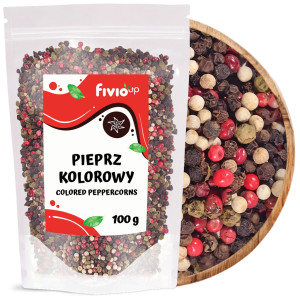 fivio Pieprz kolorowy ziarno 100 g