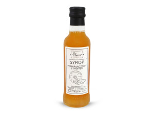 ETERNO Syrop pomarańczowy z imbirem 200ml