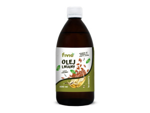 fivio Olej lniany zimnotłoczony 500 ml
