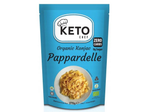 Keto chef BIO makaron konjac pappardelle shirataki bezzapachowy 270g (200g)