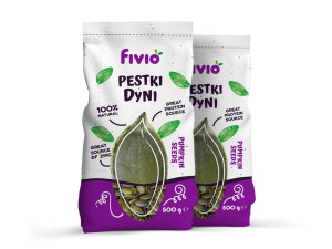 fivio Pestki dyni łuskane Polskie 1 kg