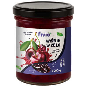 fivio Owoce w żelu - wiśnia 300g