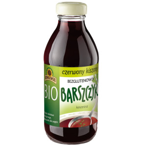 Kowalewski Barszcz czerwony kiszony bezglutenowy koncentrat bio 320 ml
