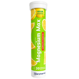STARPHARMA Magnesium Max, 20 tabletek musujących