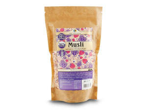 PIĘĆ PRZEMIAN Musli owsiane bezglutenowe o smaku truskawkowym 500g