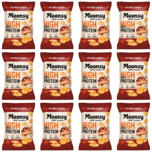 Moonsy Moonsy soczewicowe BBQ 60g 12 szt
