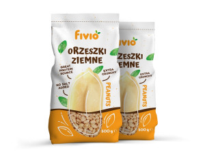 fivio Orzechy ziemne bez soli 1 kg