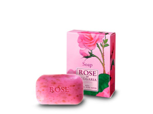 ROSE OF BULGARIA Mydło różane naturalne Rose of Bulgaria 100g
