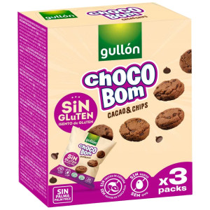 Gullón Ciasta czekoladowe bezglutenowe 3 x 40 g