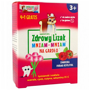 STARPHARMA Lizak NA GARDŁO zestaw 5 sztuk