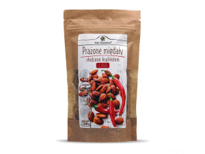 PIĘĆ PRZEMIAN Prażone migdały z chilli i solą himalajską 100g