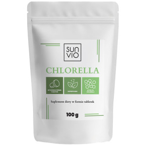SunVio Chlorella tabletki (400 tabletek - 100g)