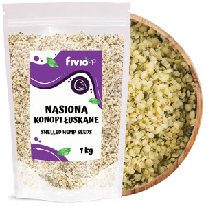 fivio Nasiona konopi łuskane 1 kg
